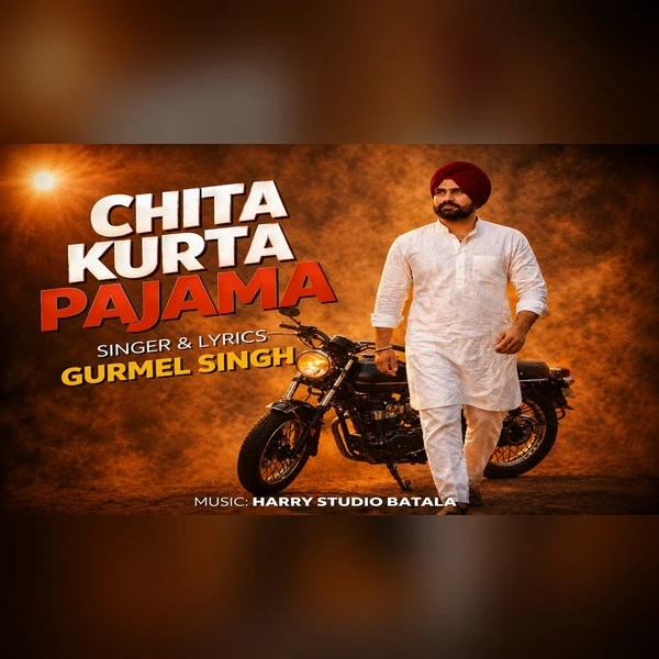 Chita kurta pajama Gurmel Singh mp3 song download, Chita kurta pajama Gurmel Singh full album mp3 song